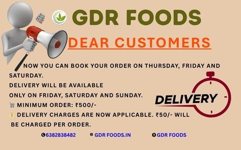 GDR FOODS & SPICES promo