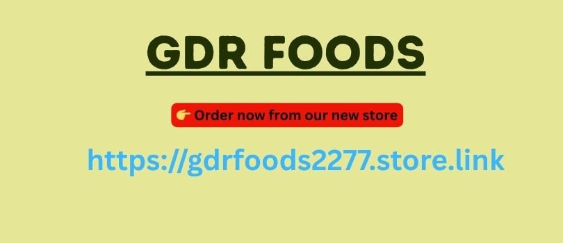 GDR FOODS & SPICES promo