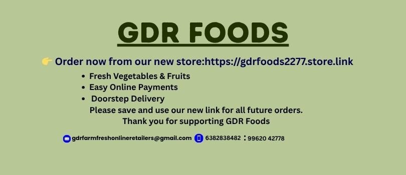 GDR FOODS & SPICES promo