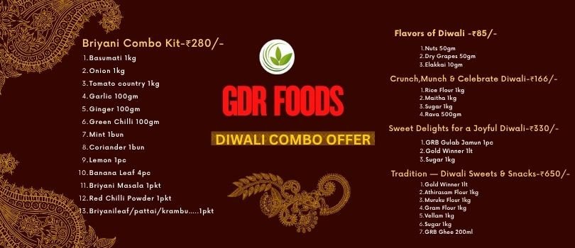 GDR FOODS & SPICES promo